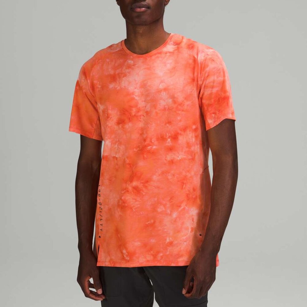 Men's Lululemon Always Agile Short Sleeve Spray Dye